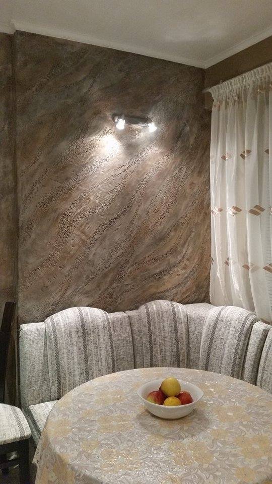 Mineral finish plaster_Teodorico Dining room